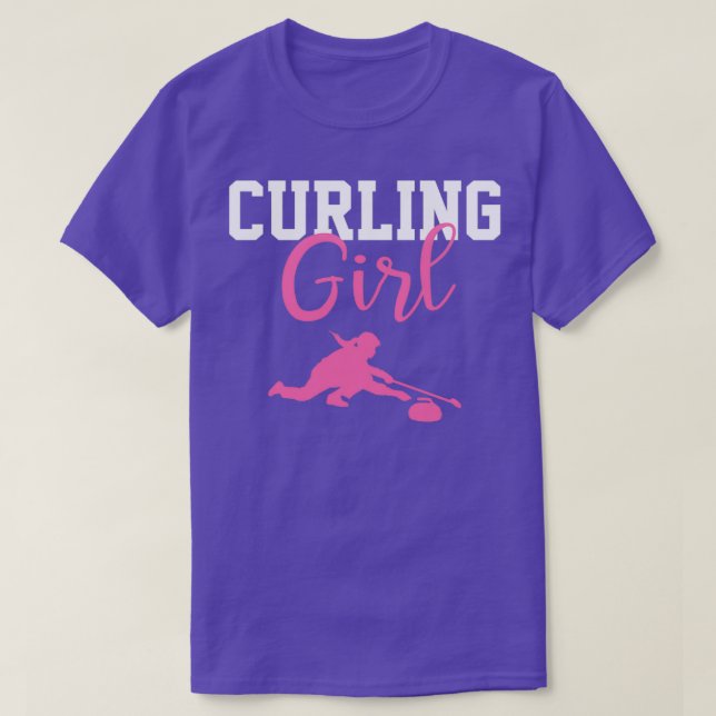 Camiseta Curling chica curling 8 (Diseño del anverso)