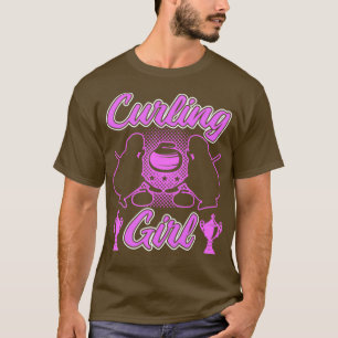Camiseta Curling Chica Funny Curling Gift
