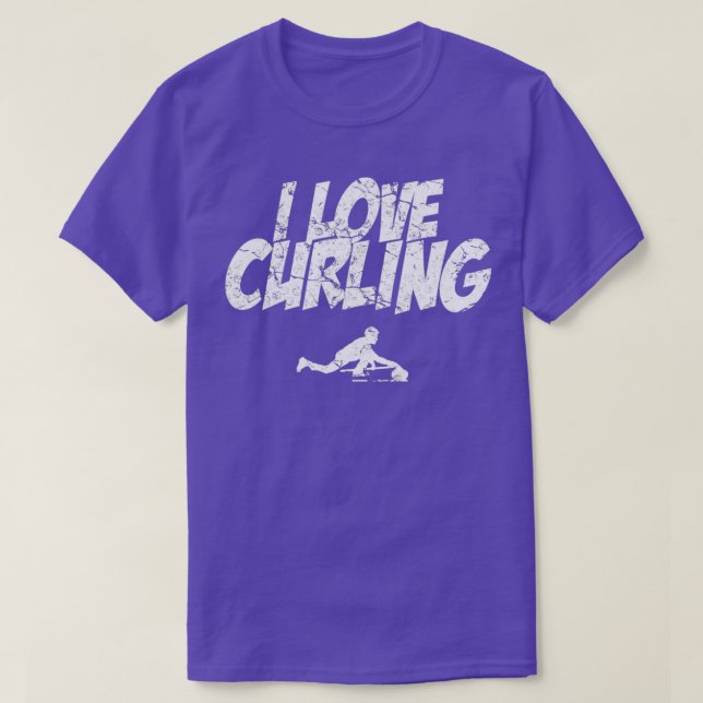 Camiseta Curling Curler 10 (Diseño del anverso)