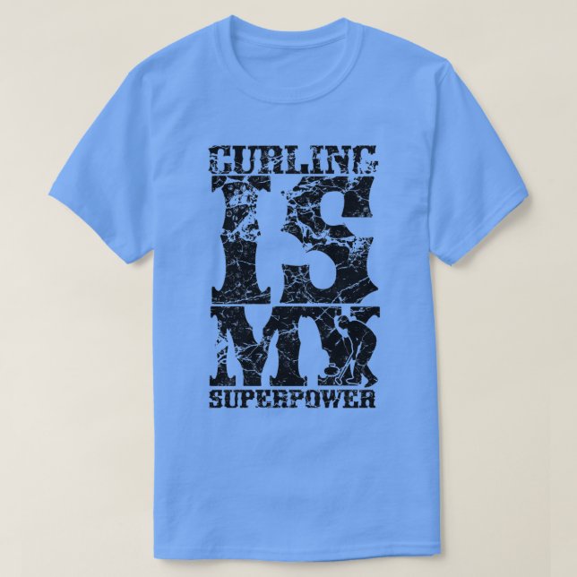 Camiseta Curling Curler 19 (Diseño del anverso)