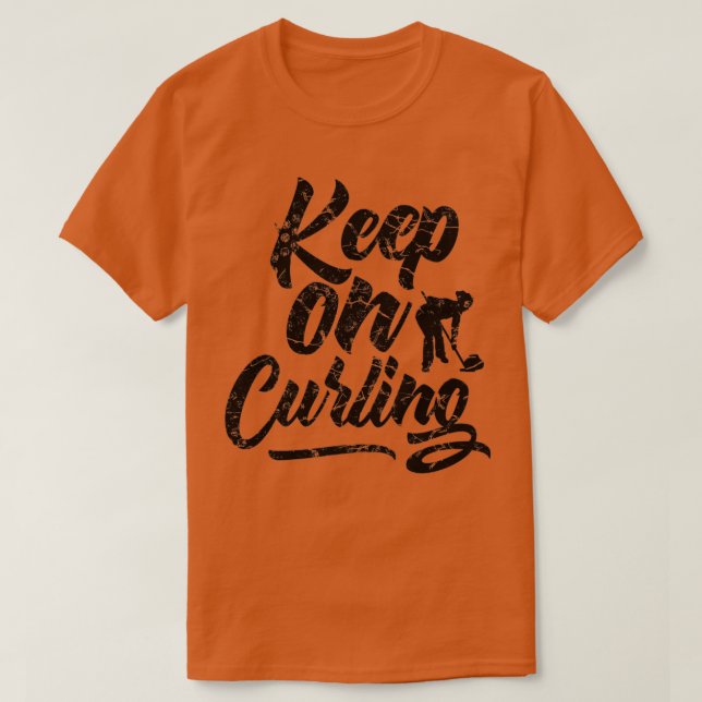 Camiseta Curling Curler 20 (Diseño del anverso)