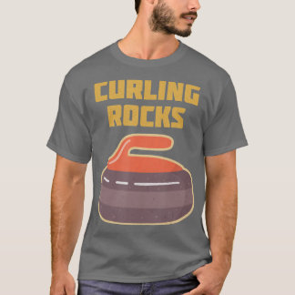 Camiseta Curling Curler Broom Precision Sport Rink Curling