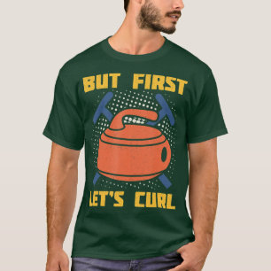 Camiseta Curling Curler Broom Precision Sport Rink Curling