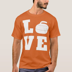 Camiseta Curling de amor para el orgulloso curler Premium