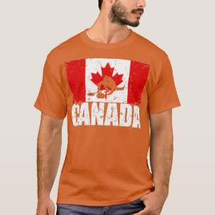 Camiseta Curling de bandera canadiense para regalo de curle