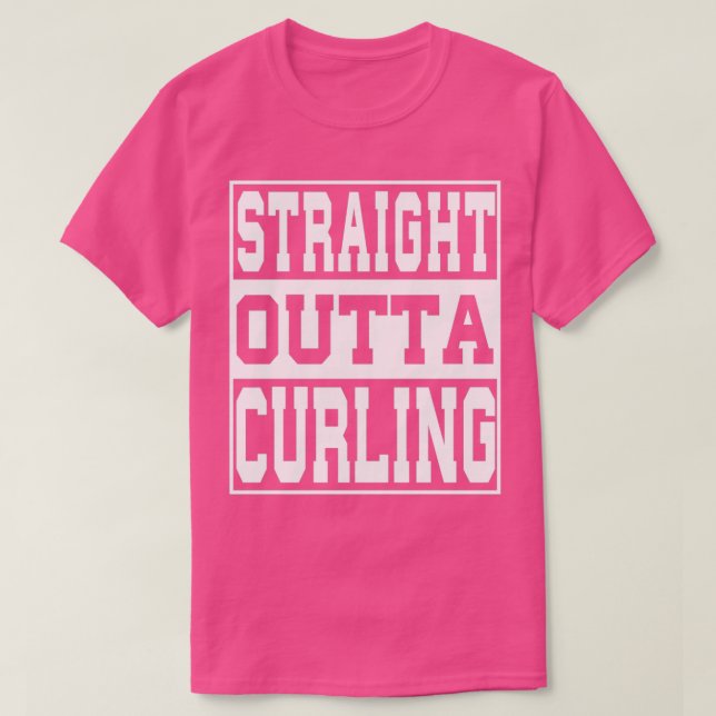 Camiseta Curling diciendo gracia 1 (Diseño del anverso)