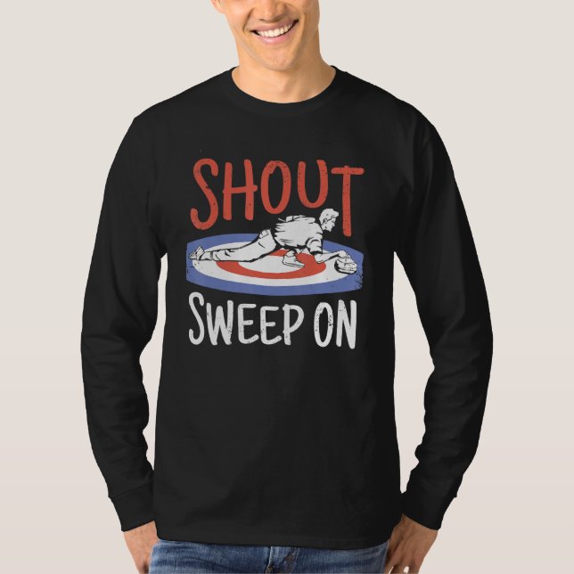 Camiseta Curling Grito Y Barrido (Anverso)