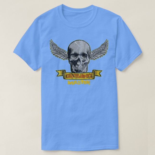 Camiseta Curling Hobby Sport Game Gift (Diseño del anverso)