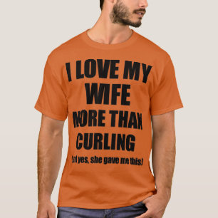 Camiseta Curling Husband Funny Valentine Gift Idea Para Mi