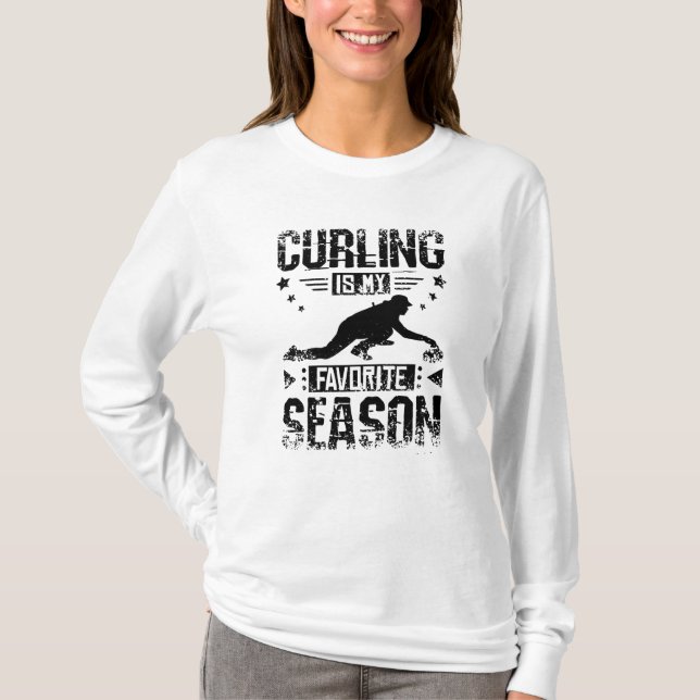 Camiseta Curling Is My Season (Anverso)