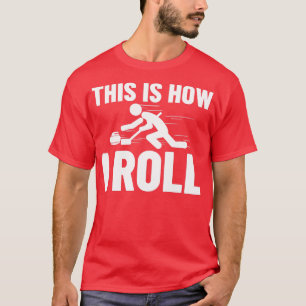 Camiseta Curling juego deportivo Curler Player Stones Broom