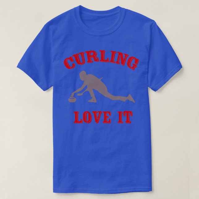 Camiseta curling love curling curling 1 (Diseño del anverso)