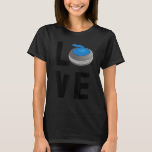 Camiseta Curling Love Gaming Hombres El mejor curling del