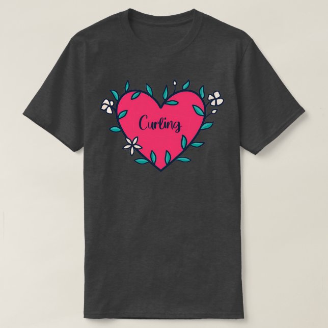 Camiseta Curling Lover (Diseño del anverso)
