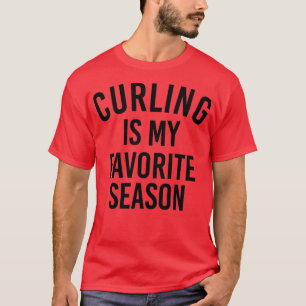 Camiseta Curling Lover Gift Curling Pegatina Curling es mi 