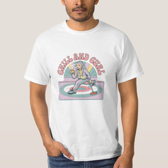 Camiseta Curling Lovers Gift Idea (Anverso)