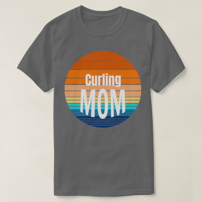 Camiseta Curling Mom giftquot (Diseño del anverso)