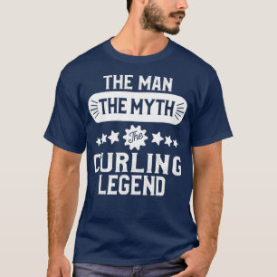 Camiseta Curling para hombres gracioso regalo de curler par