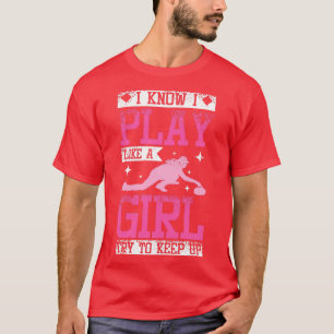 Camiseta Curling Play como un Chica