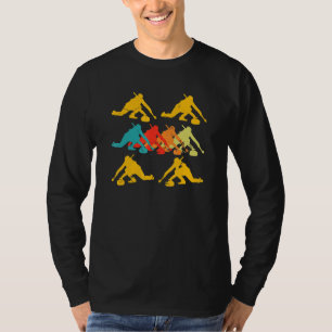 Camiseta Curling Player Crew Team Coach Stones Winter Ice S