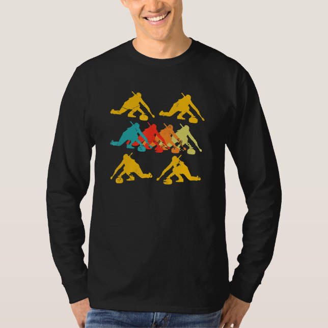 Camiseta Curling Player Crew Team Coach Stones Winter Ice S (Anverso)