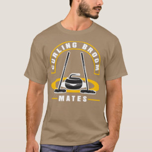 Camiseta Curling Player Curler Curler Curling Broom Mates