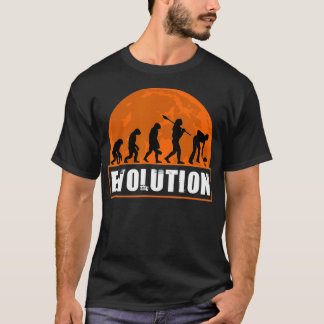 Camiseta Curling Player Funny Curler Human Evolution