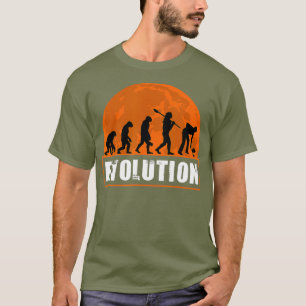 Camiseta Curling Player Funny Curler Human Evolution