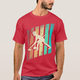 Camiseta Curling Player Silhouette Curling Sport for a Curl