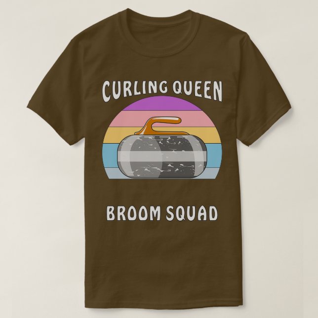 CAMISETA CURLING QUENN BROOM SQUAD (Diseño del anverso)