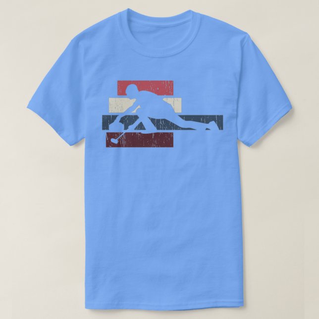 Camiseta Curling Retro Shirt 1 (Diseño del anverso)
