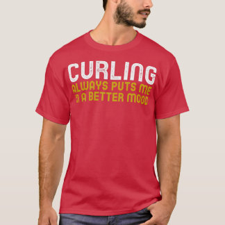 Camiseta Curling Siempre Me Pone En Un Mejor Ánimo 1