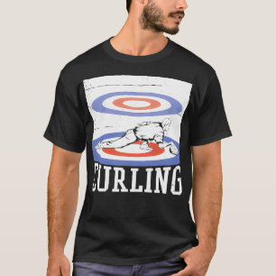 Camiseta Curling Sport Funny Curling Player
