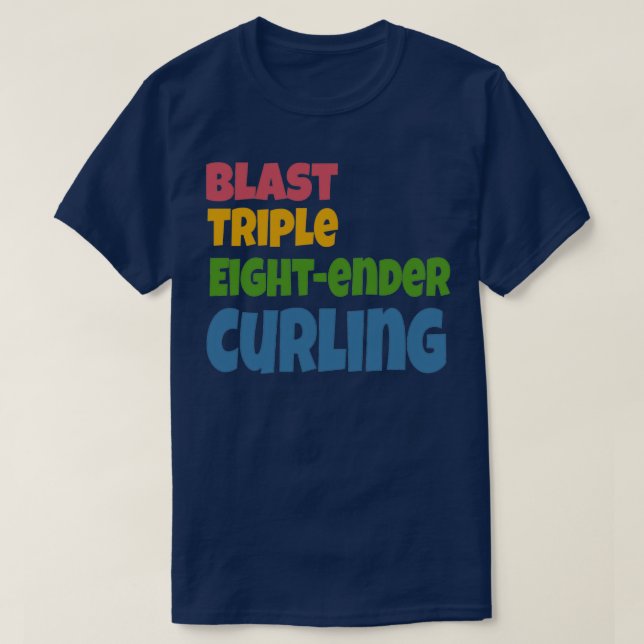 Camiseta Curling Sport Gifts Fan Team Gire Ideas Hombres Mu (Diseño del anverso)