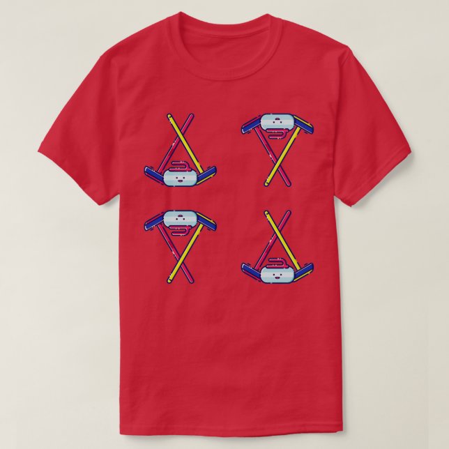 Camiseta Curling Sport Set Pack (Diseño del anverso)
