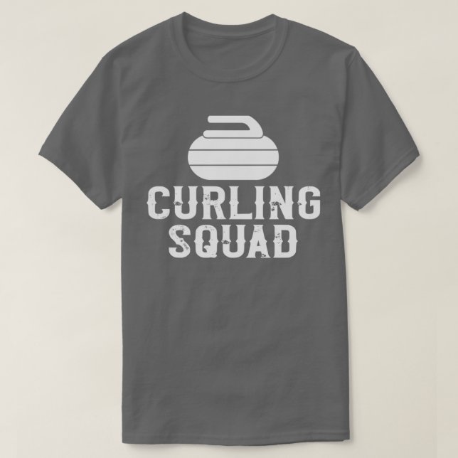 Camiseta Curling Squad Vintage (Diseño del anverso)