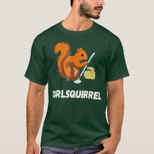 Camiseta Curling Squirrel Curler Roden Winter Spor