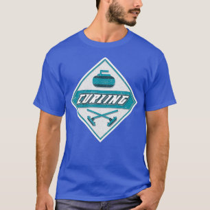 Camiseta Curling Stone Gracioso regalo de deportes de hielo