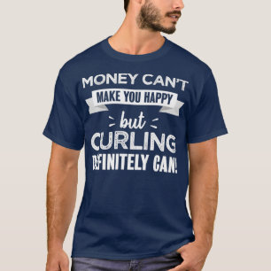 Camiseta Curling te hace feliz regalo deportivo gracioso pa