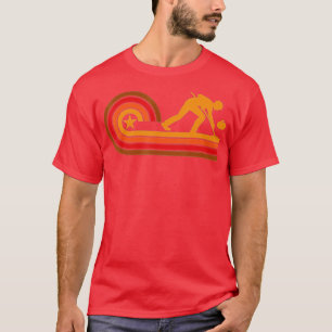 Camiseta Curling vintage de estilo retro - gigapixel-stan