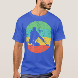 Camiseta Curling Vintage Retro Curler