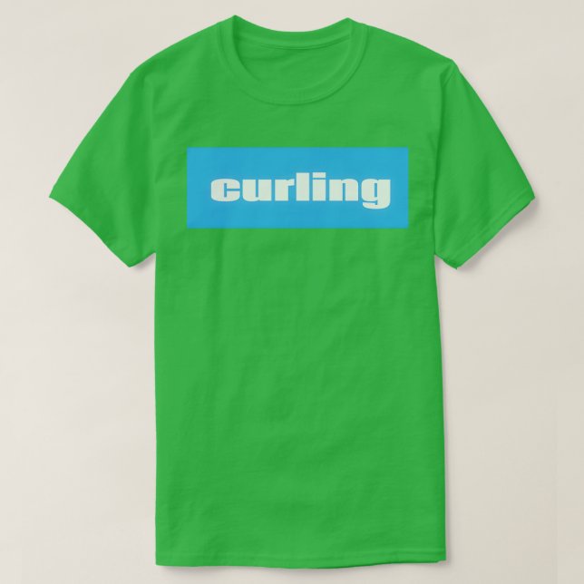 Camiseta Curling Winter Sports 1 (Diseño del anverso)