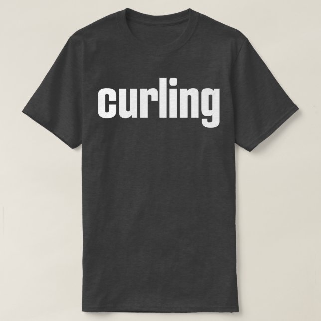 Camiseta Curling Winter Sports 4 (Diseño del anverso)