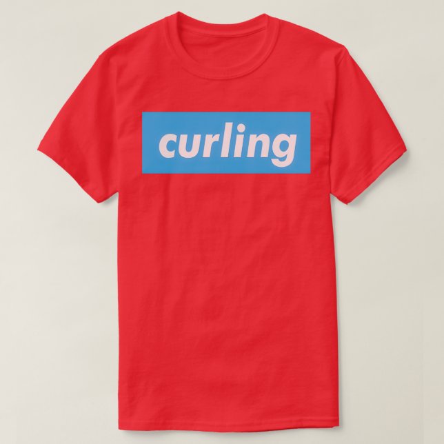 Camiseta Curling Winter Sports 5 (Diseño del anverso)