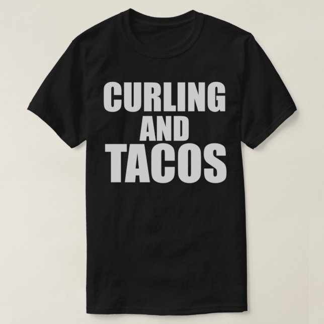 Camiseta Curling Y Tacos 22 (Diseño del anverso)