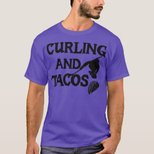 Camiseta Curling Y Tacos Graciosos Regalos Para Curar Lover