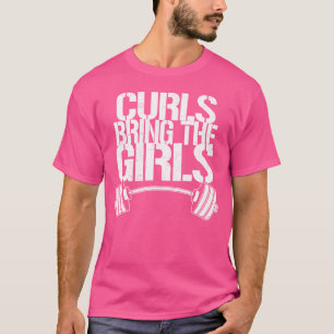 Camiseta Curls de moda llevan a los Chicas a la barbería