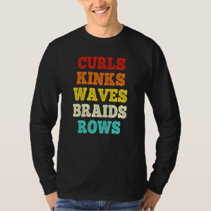 Camiseta Curls Kinks Waves Braids Filas Cita Say