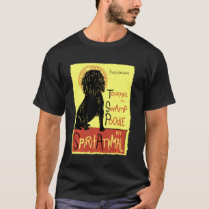 Camiseta Curly Boykin Spaniel Swamp Dog Art Boykin