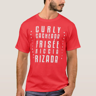 Camiseta Curly Cacheada Frise Riccia Rizada Hair